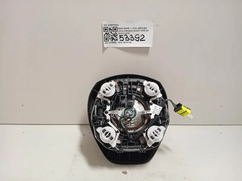 Air-bag Guidatore 62557050G Bmw Serie 1 F20 Berlina 2012