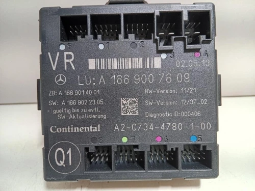 Centralina DI Comando Porta ANT DX A 166 900 76 09 Mercedes Classe ML W166 2012