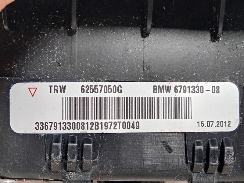 Air-bag Guidatore 62557050G Bmw Serie 1 F20 Berlina 2012