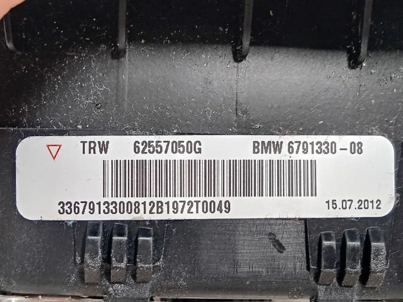 Air-bag Guidatore 62557050G Bmw Serie 1 F20 Berlina 2012