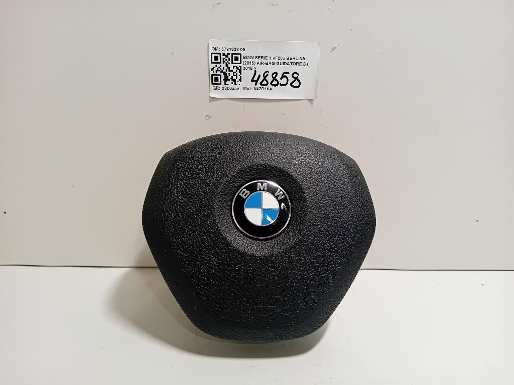Air-bag Guidatore 6791332-09 Bmw Serie 1 F20 Berlina 2015