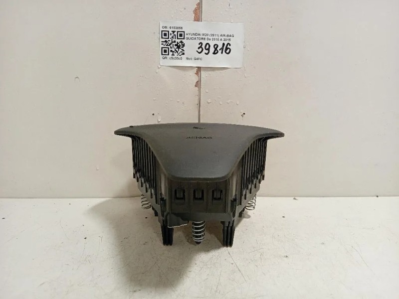 Air-bag Guidatore 6183856 Hyundai IX20 2011