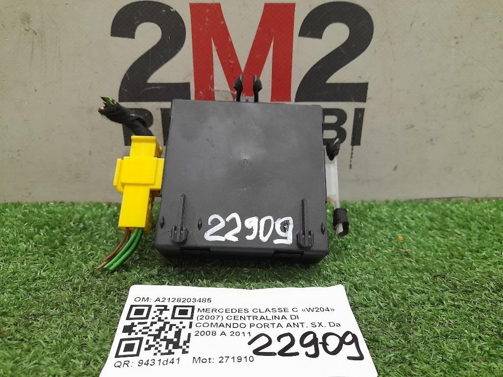 Centralina DI Comando Porta ANT SX A2128203485 Mercedes Classe C W204 2007