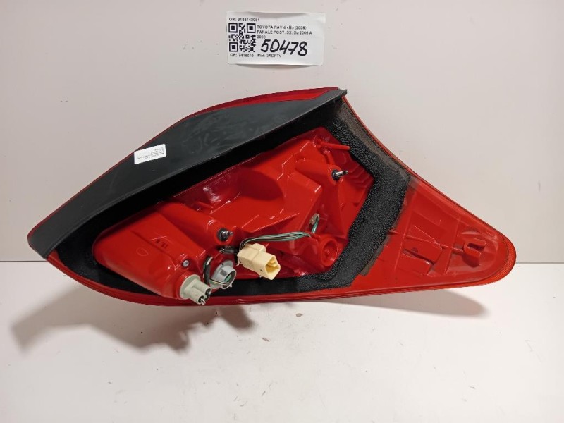Fanale POST SX 8156142091 Toyota RAV 4 III 2006