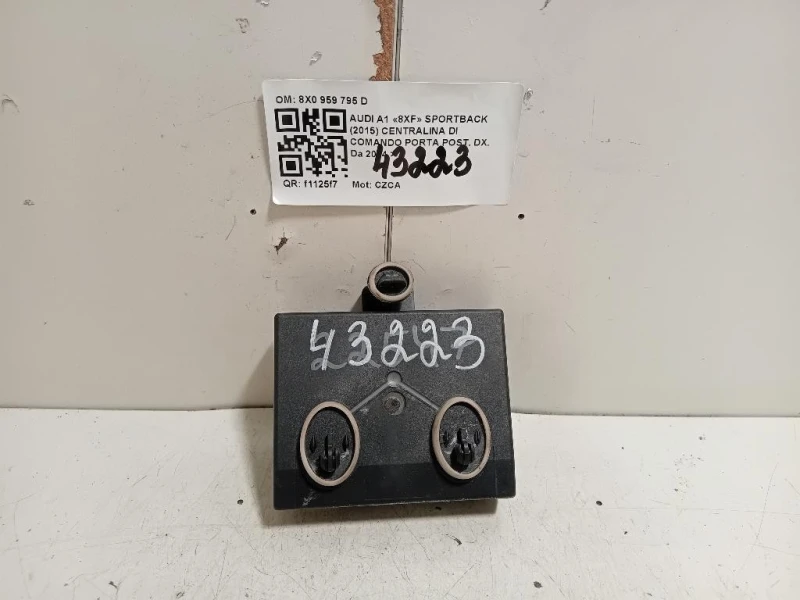 Centralina DI Comando Porta POST DX 8X0 959 795 D Audi A1 8XF Sportback 2015