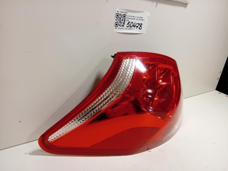 Fanale POST SX 8156142091 Toyota RAV 4 III 2006