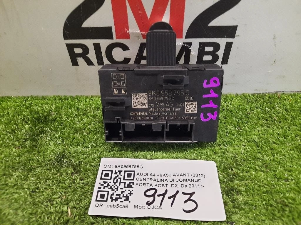Centralina DI Comando Porta POST DX 8K0959795G Audi A4 8K5 Avant 2012