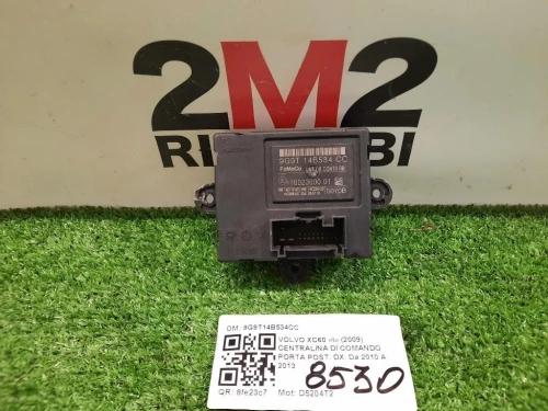 Centralina DI Comando Porta POST DX 9G9T14B534CC Volvo XC60 I 2009