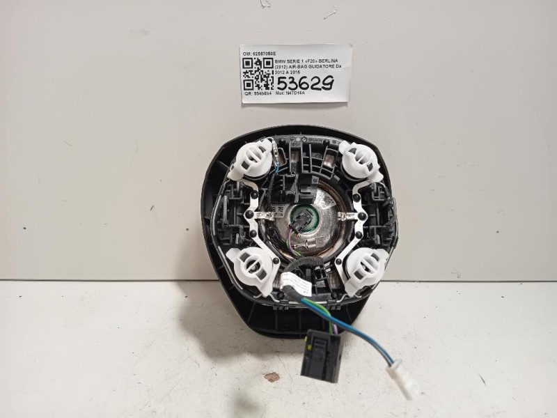 Air-bag Guidatore 62557050E Bmw Serie 1 F20 Berlina 2012