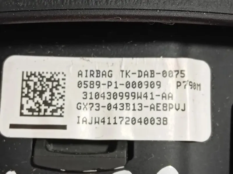 Air-bag Guidatore GX73-043B13-AE8PVJ Jaguar XE 2015