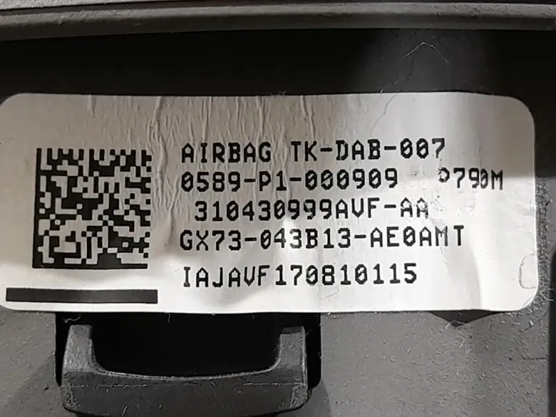 Air-bag Guidatore GX73-043B13-AE Jaguar XE 2015