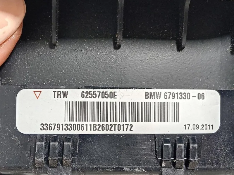 Air-bag Guidatore 62557050E Bmw Serie 1 F20 Berlina 2012