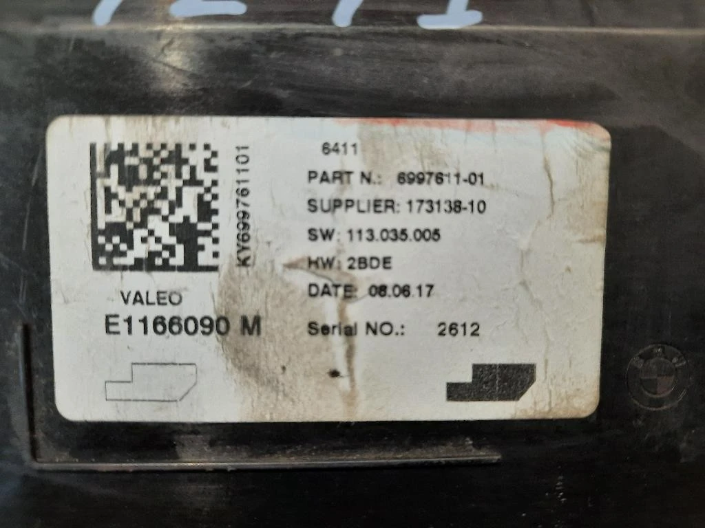 Centralina Elettronica AC 64116997611 Mini MINI Cooper F55 2014