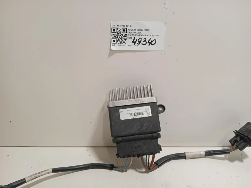 Centralina Elettroventola 8K0 959 501 E Audi A4 8K2 2008