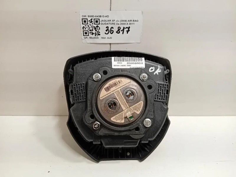 Air-bag Guidatore 9W83-043B13-AD Jaguar XF I 2008