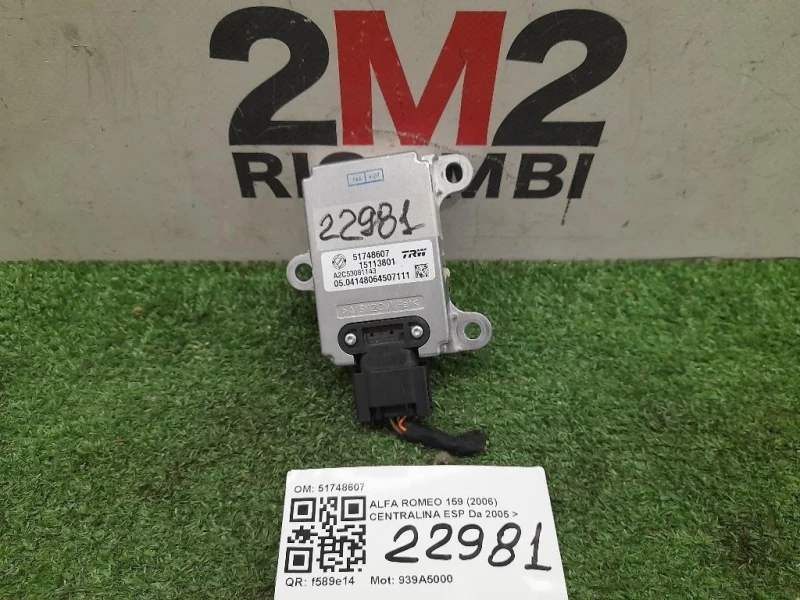 Centralina ESP 51748607 Alfa Romeo 159 2006