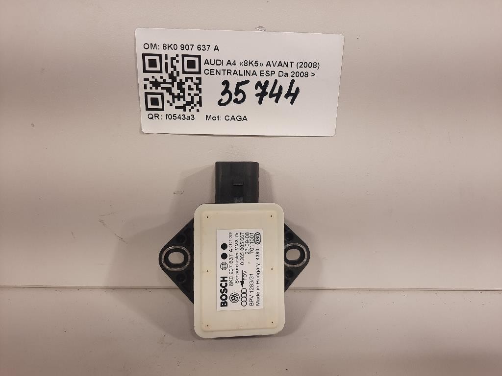 Centralina ESP 8K0 907 637 A Audi A4 8K5 Avant 2008