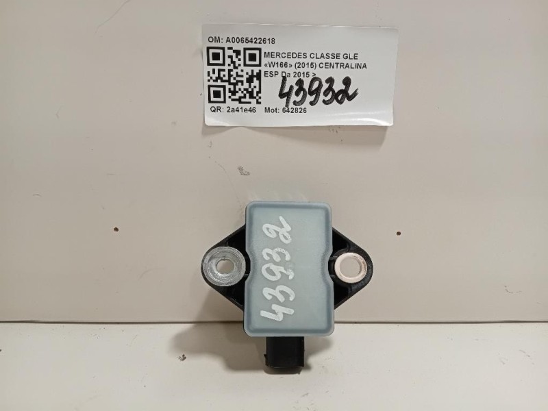 Centralina ESP A0065422618 Mercedes Classe GLE W166 2015