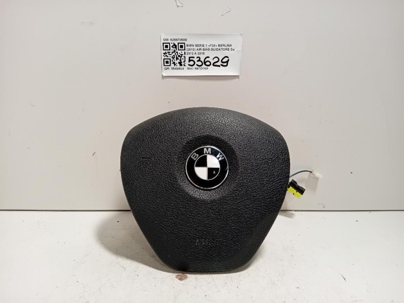 Air-bag Guidatore 62557050E Bmw Serie 1 F20 Berlina 2012
