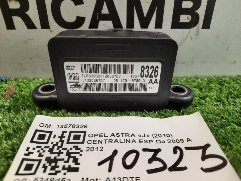 Centralina ESP 13578326 Opel Astra J 2010