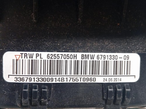 Air-bag Guidatore 6791330-09 Bmw Serie 1 F20 Berlina 2012