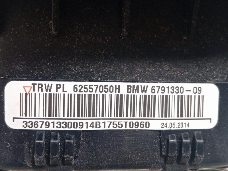 Air-bag Guidatore 6791330-09 Bmw Serie 1 F20 Berlina 2012