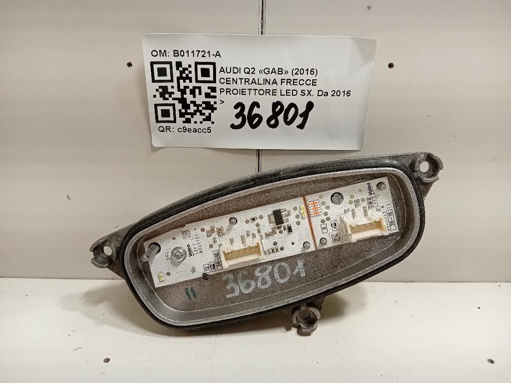 Centralina Frecce Proiettore LED SX B011721-A INDICATORE FRECCIA SINISTRA LED Audi Q2 GAB 2016