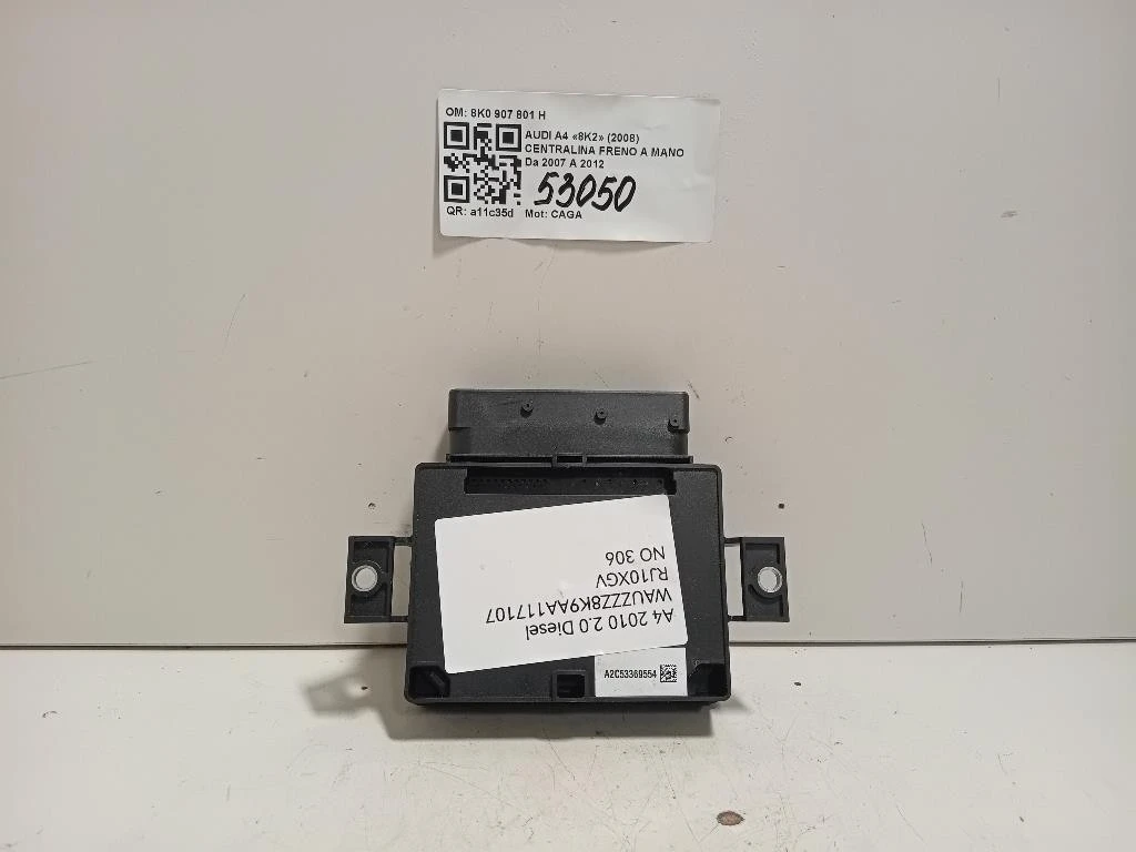 Centralina Freno A MANO 8K0 907 801 H Audi A4 8K2 2008