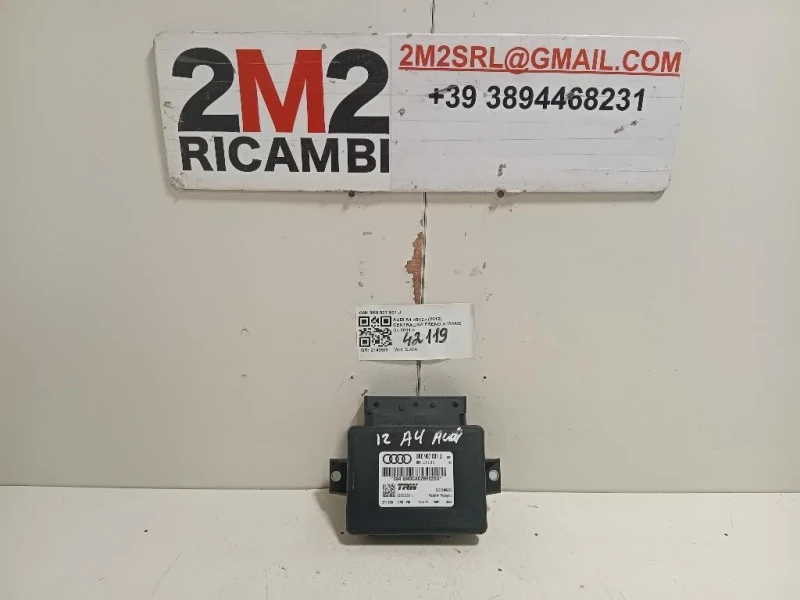 Centralina Freno A MANO 8K0 907 801 J Audi A4 8K2 2012