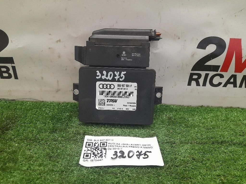 Centralina Freno A MANO 8L0 907 801 H Audi A4 8K5 Avant 2012