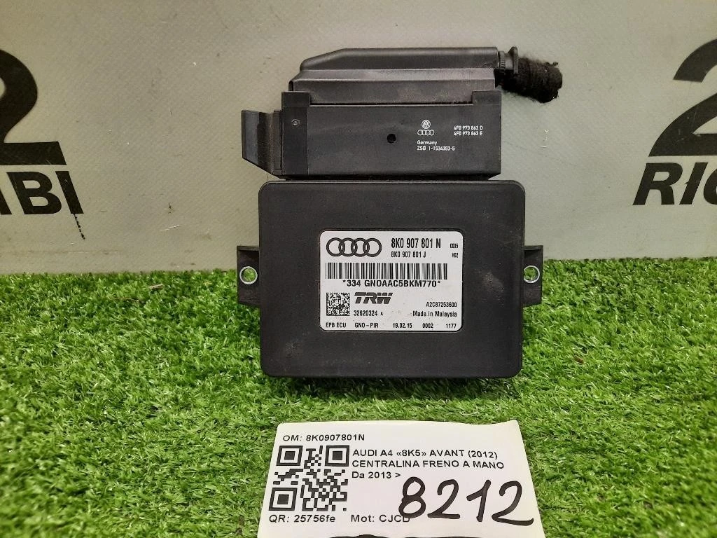 Centralina Freno A MANO 8K0907801N Audi A4 8K5 Avant 2012