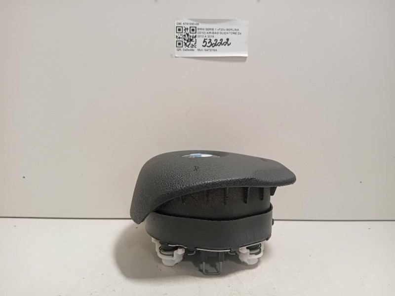 Air-bag Guidatore 6791330-09 Bmw Serie 1 F20 Berlina 2012