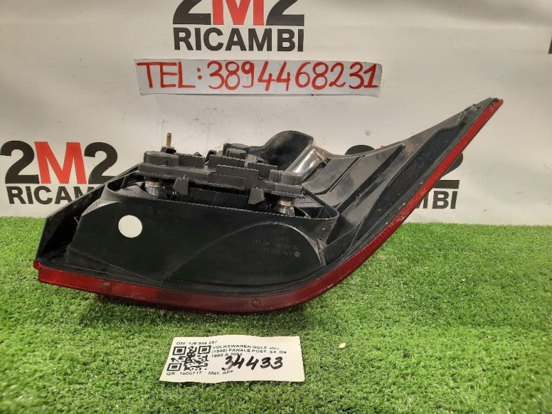 Fanale POST SX 1J6 945 257 Volkswagen GOLF IV 1998