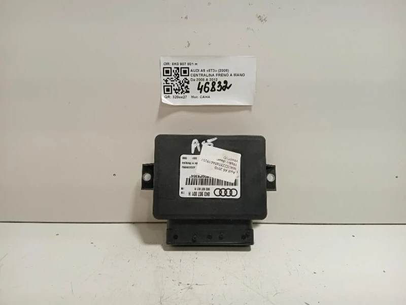 Centralina Freno A MANO 8K0 907 801 H Audi A5 8T3 2008