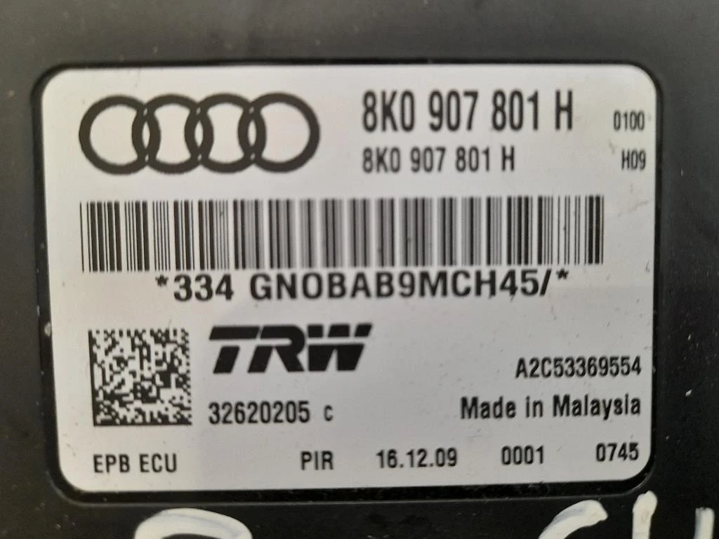 Centralina Freno A MANO 8K0907801H Audi A5 8T3 2012