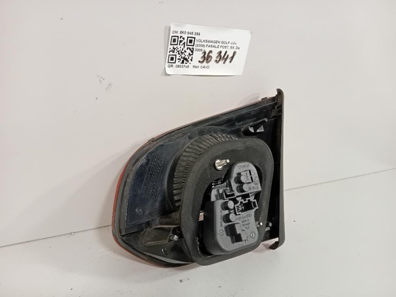 Fanale POST SX 5K0945259 Volkswagen GOLF VI 2009
