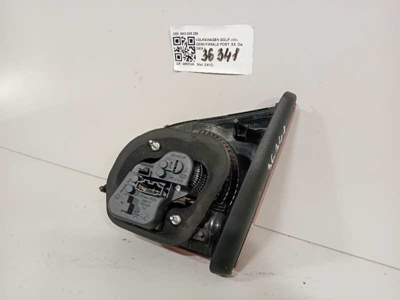 Fanale POST SX 5K0945259 Volkswagen GOLF VI 2009