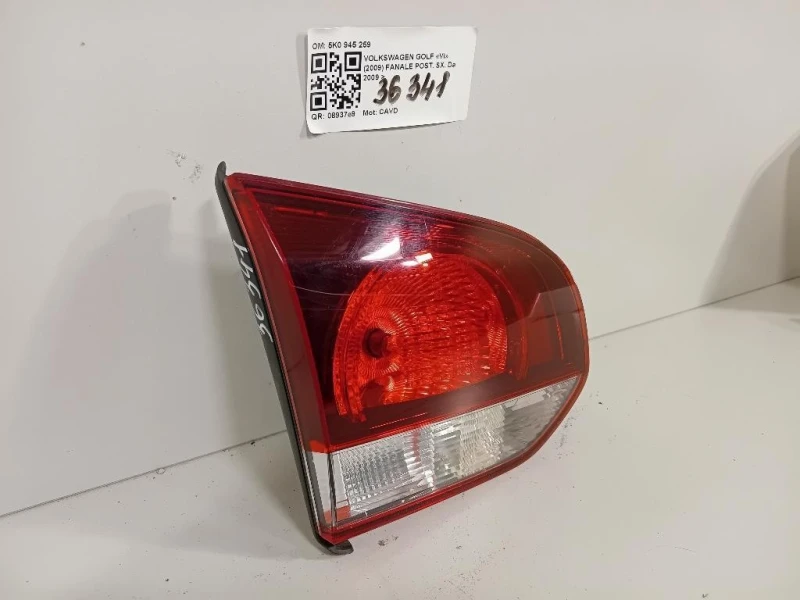 Fanale POST SX 5K0945259 Volkswagen GOLF VI 2009