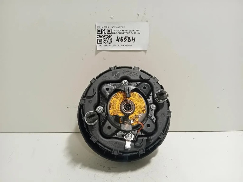 Air-bag Guidatore GX73-043B13-AD8PVJ Jaguar XF II 2015