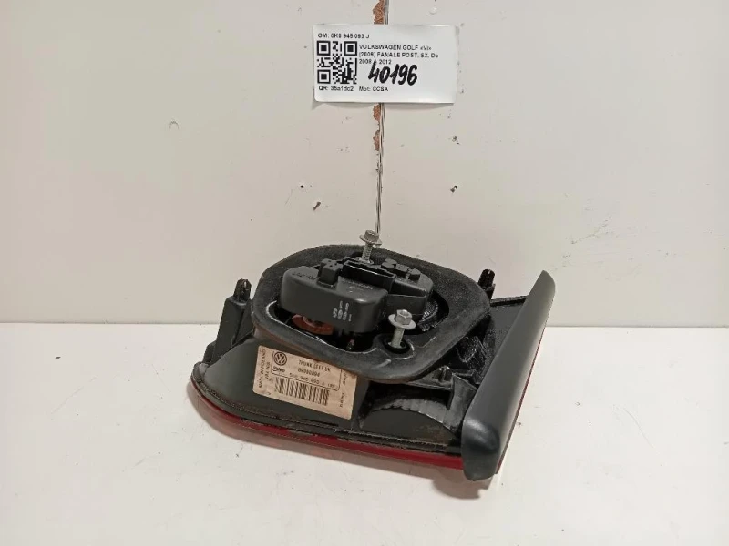 Fanale POST SX 5K0 945 093 J Volkswagen GOLF VI 2009