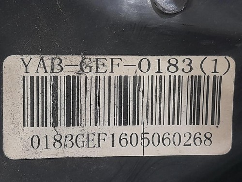 Fanale POST SX 0183GEF Volkswagen GOLF VI 2009