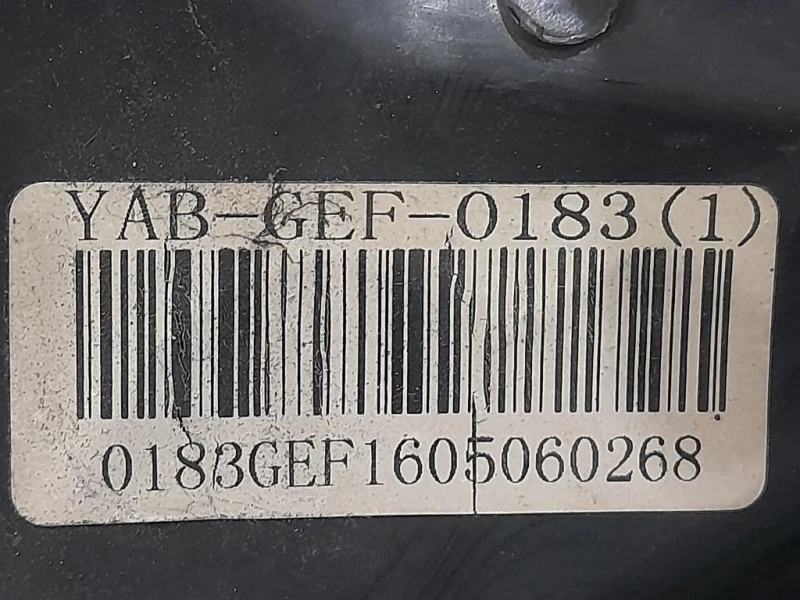 Fanale POST SX 0183GEF Volkswagen GOLF VI 2009