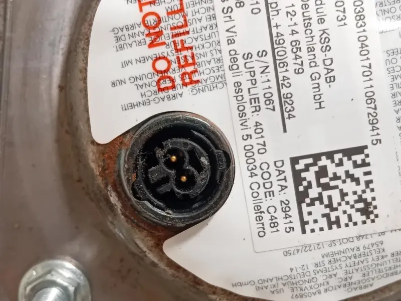 Air-bag Guidatore 07356038310 Jeep Renegade 2015