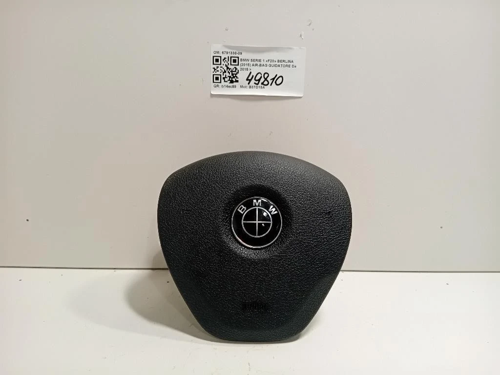 Air-bag Guidatore 6791330-09 Bmw Serie 1 F20 Berlina 2015