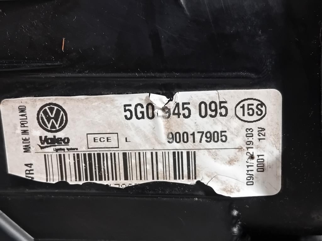 Fanale POST SX 5G0945095 Volkswagen GOLF VII 2013