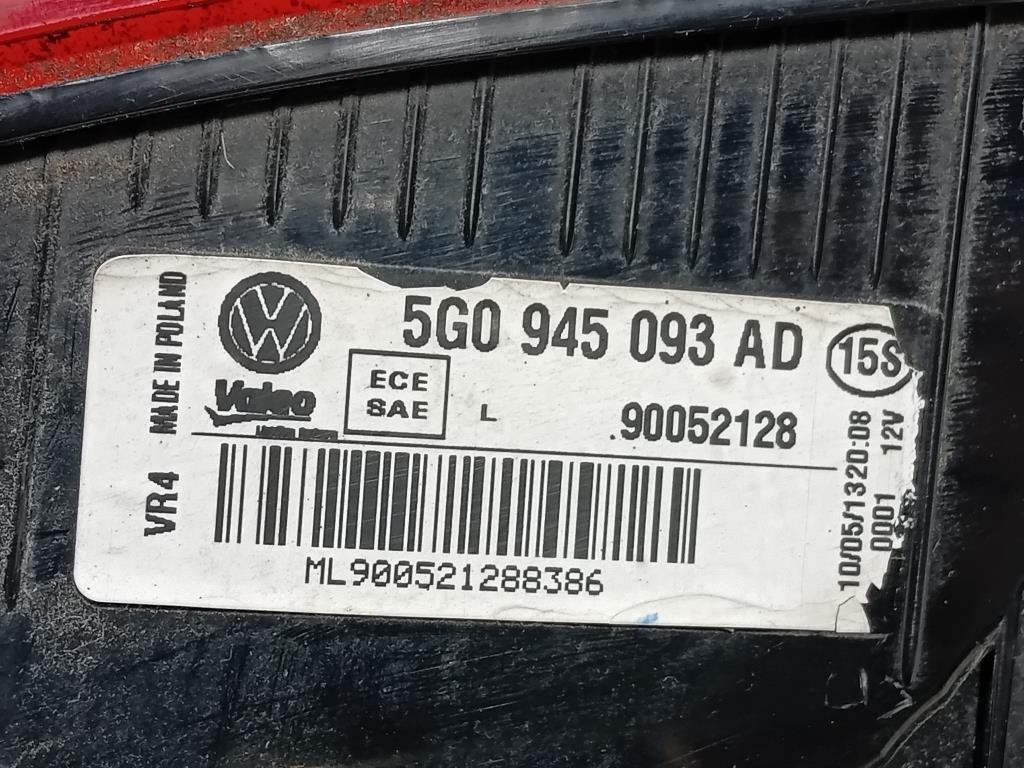 Fanale POST SX 5G0 945 093 AD Volkswagen GOLF VII 2013