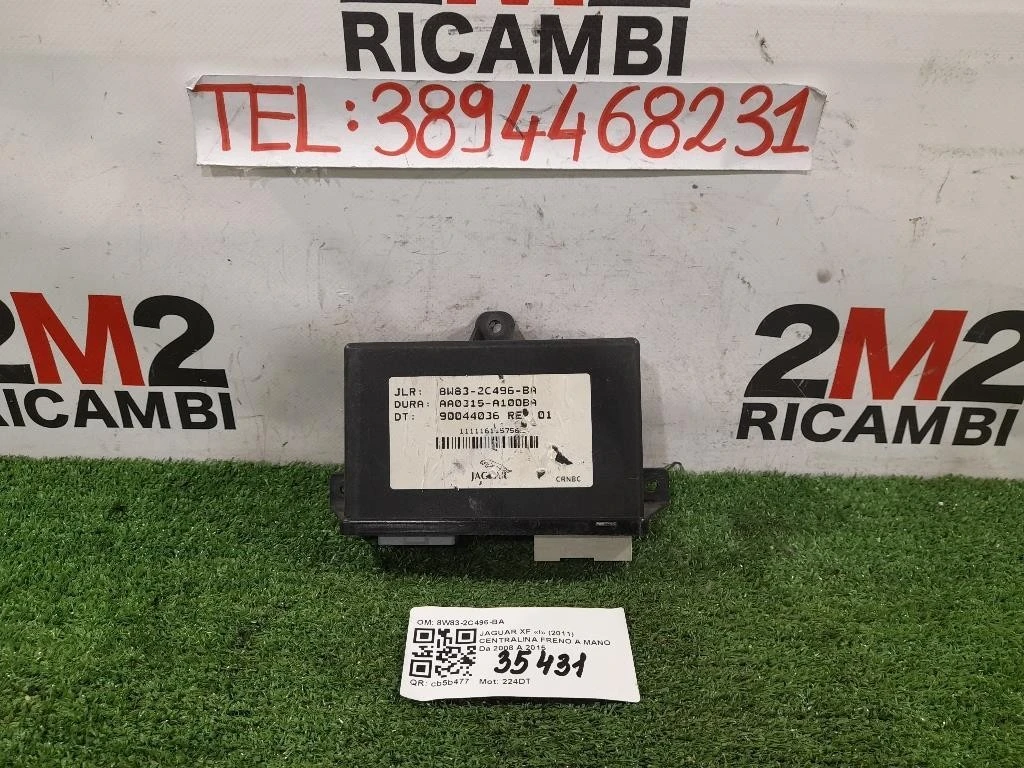 Centralina Freno A MANO 8W83-2C496-BA Jaguar XF I 2011
