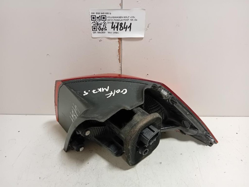 Fanale POST SX 5G0945095Q Volkswagen GOLF VII 2013