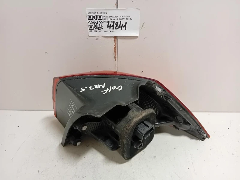 Fanale POST SX 5G0945095Q Volkswagen GOLF VII 2013