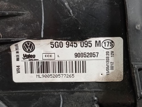 Fanale POST SX 5G0 945 095 M Volkswagen GOLF VII 2013